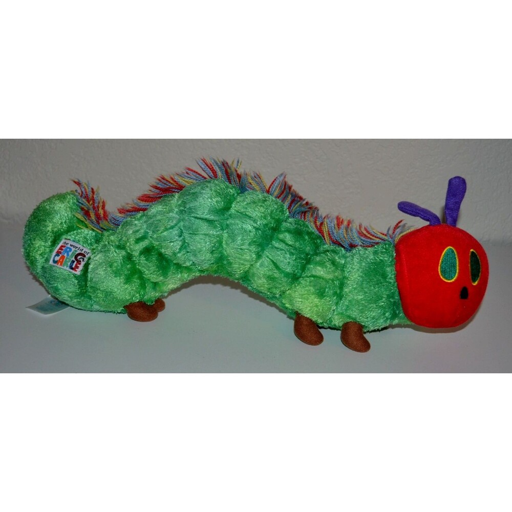 2007 The Very Hungry Caterpillar By Eric Carle 16" Stuffed Plush Kids Preferred
